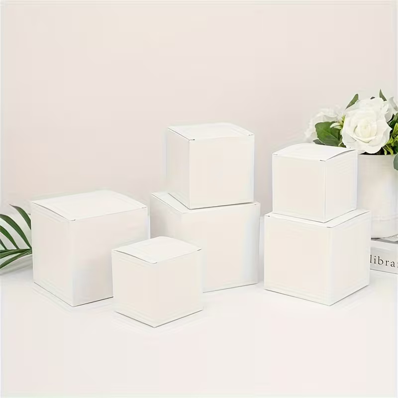 Event Party Box - Multi Size Square Kraft Gift Boxes