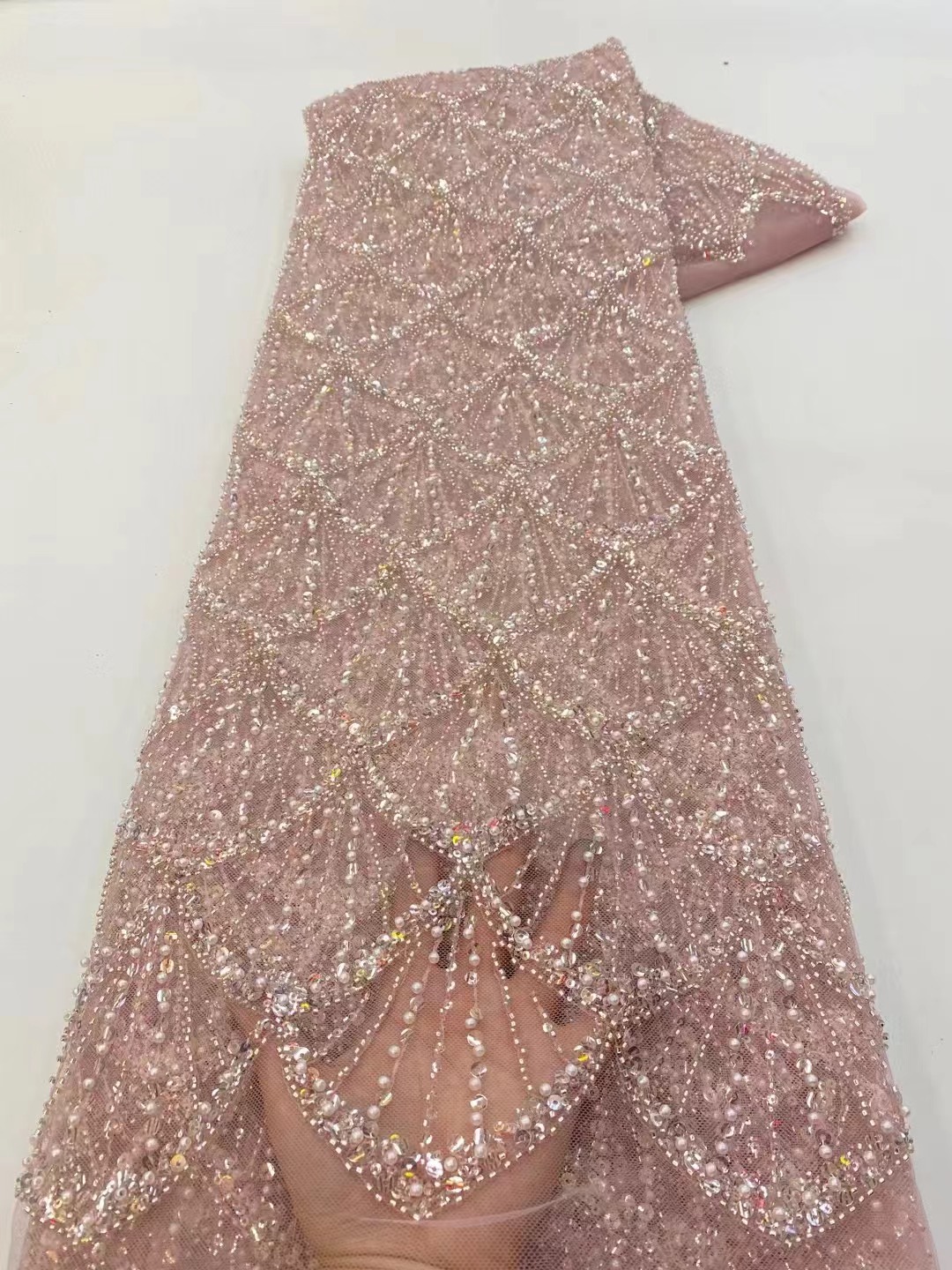 Glitter Tablecloth - African Tulle Lace Fabric 2026 French