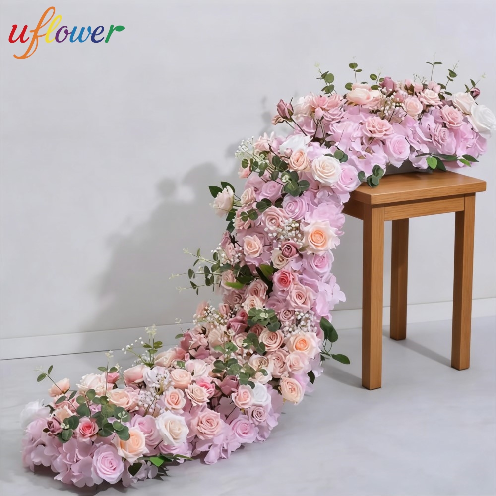Flower Wall Panel - Uflower Artificial Flower Flower Row Wedding