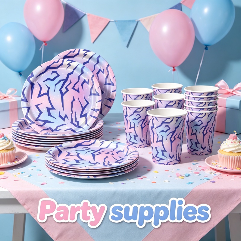 Table Cloth Disposable - Hot Anime Movie K-pop Pink and