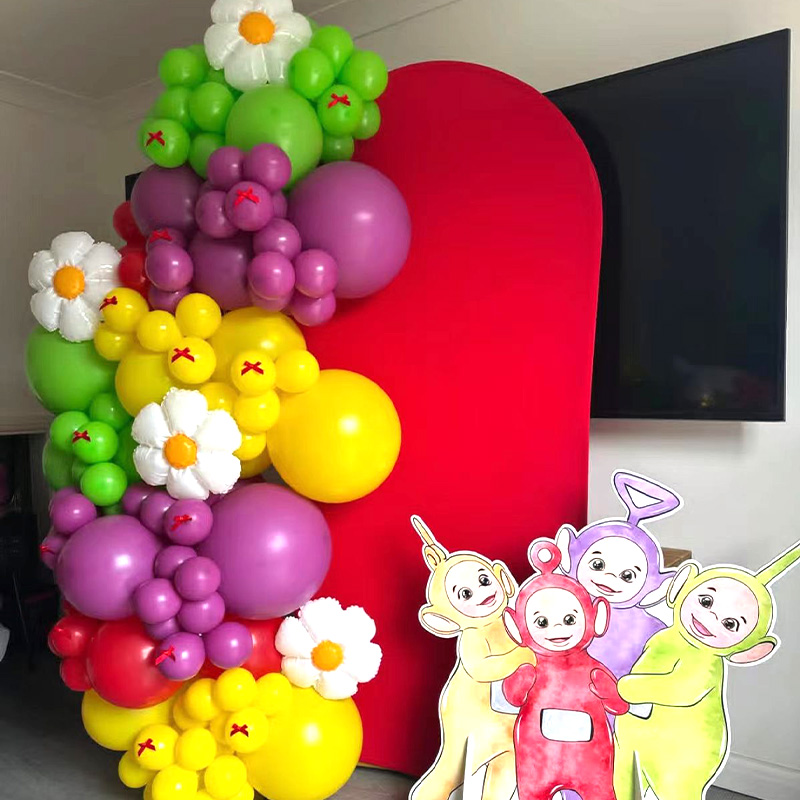 Balloon Arch Kit - Teletubbies Themed Balloon Arch Chain Foil