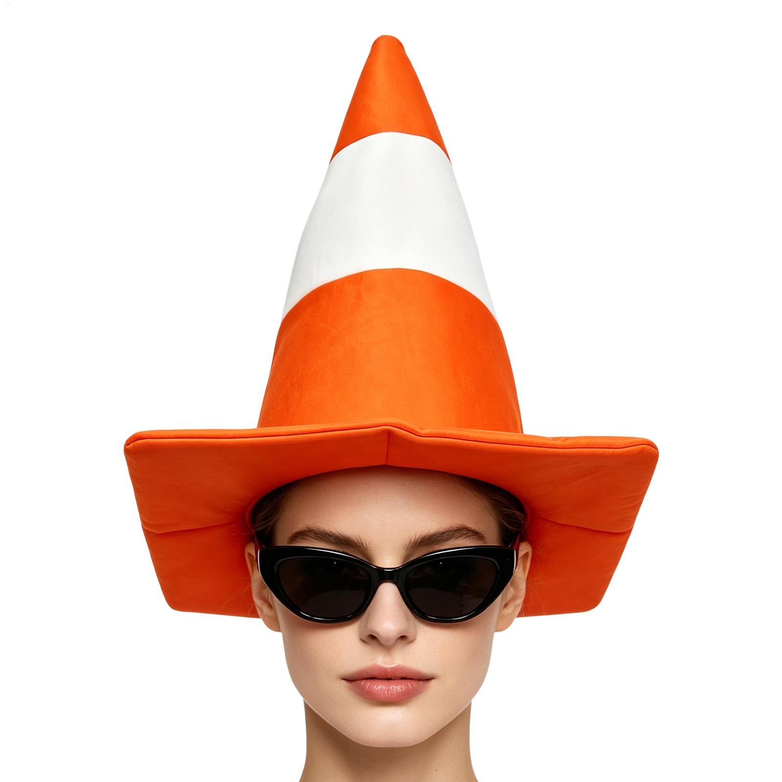 Party Hat Cone - Soft Felt Novelty Cone Hat Halloween