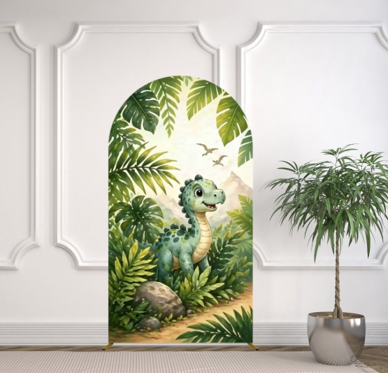 Yeele Dinosaur Themed Arch Cov - đánh giá và giá Dessert Table Backdrop