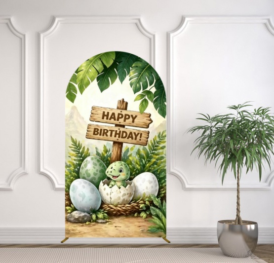 Yeele Dinosaur Themed Arch Cov - đánh giá và giá Dessert Table Backdrop