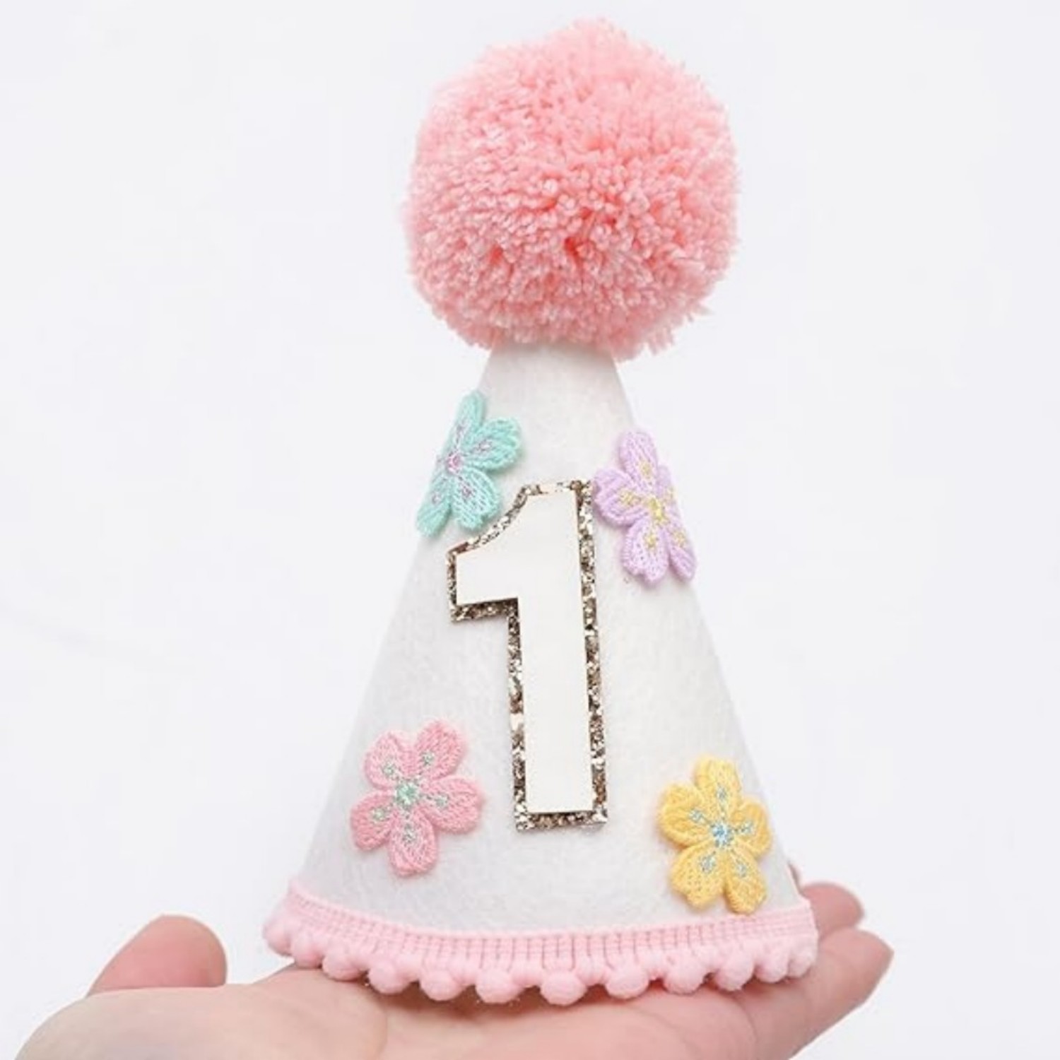 Colorful Floral Cone-Shaped Bi - đánh giá và giá Party Hat Cone