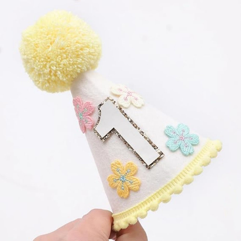 Colorful Floral Cone-Shaped Bi - đánh giá và giá Party Hat Cone
