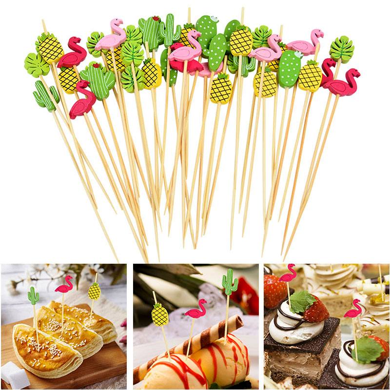 100Pcs Disposable Bamboo Skewe - đánh giá và giá Centerpiece Stick