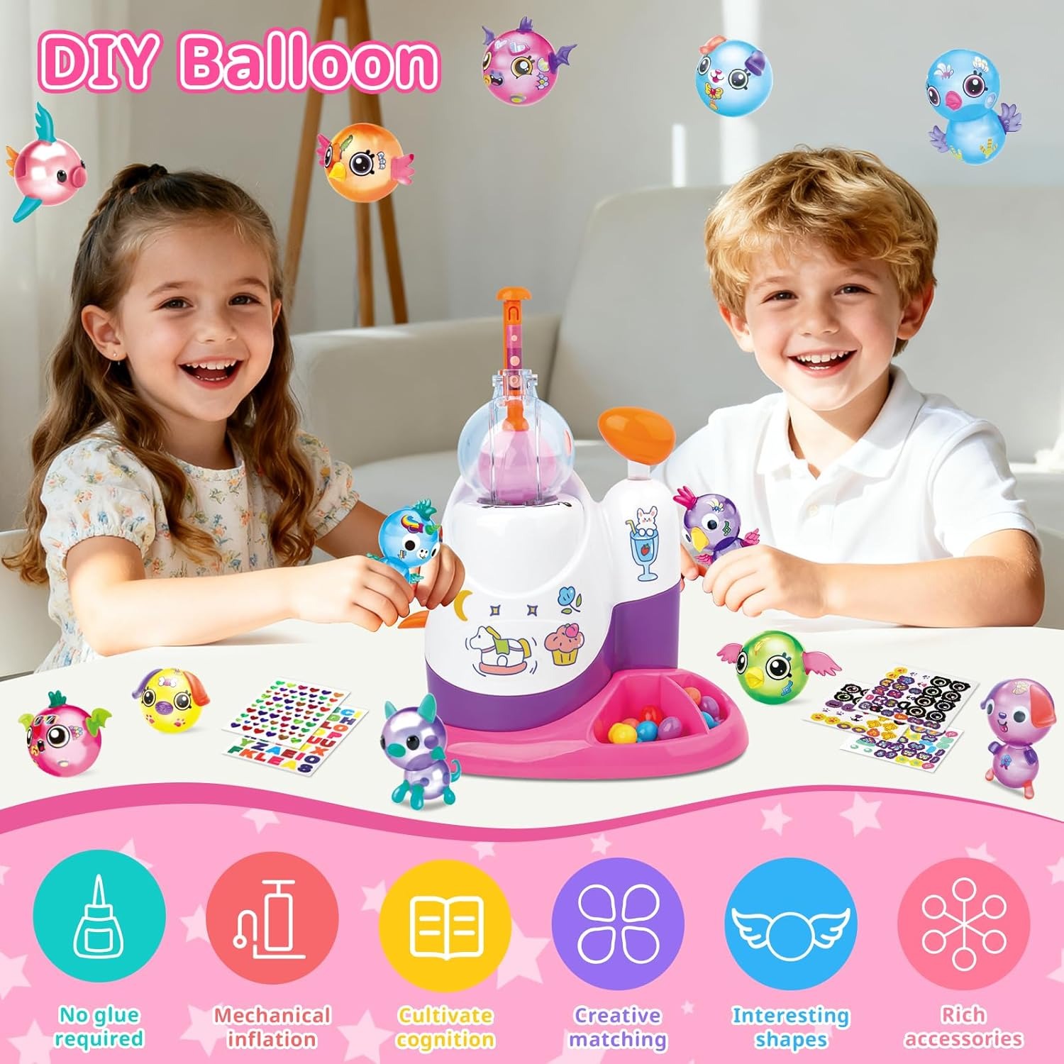 DIY Balloon Animal Kit with Pu - đánh giá và giá Balloon Pump Hand