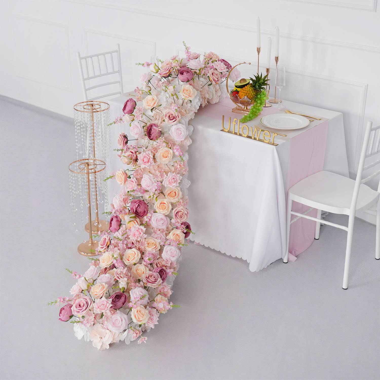 Uflower Luxury Artificial Flow - đánh giá và giá Flower Wall Panel