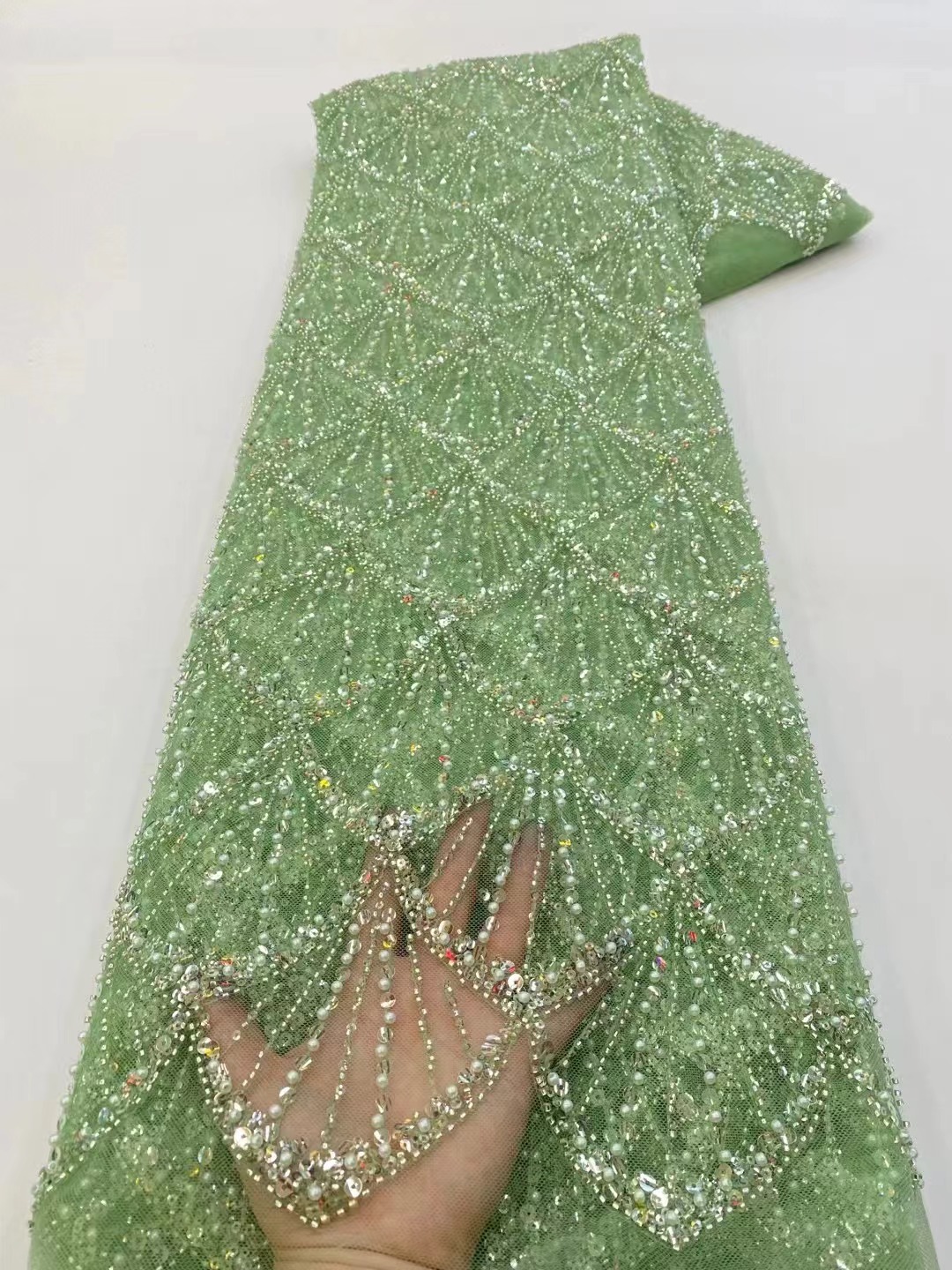 African Tulle Lace Fabric 2026 - đánh giá và giá Glitter Tablecloth