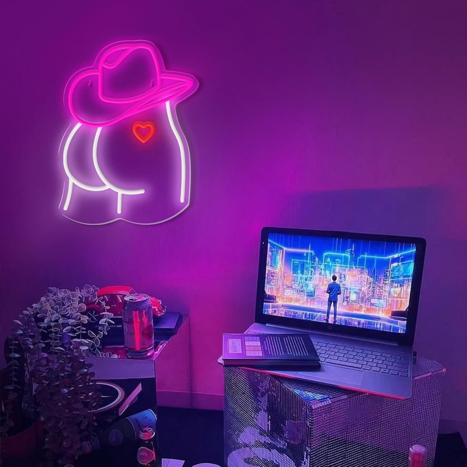 Cowgirl Neon Sign Dimmable LED - đánh giá và giá Neon Sign Party