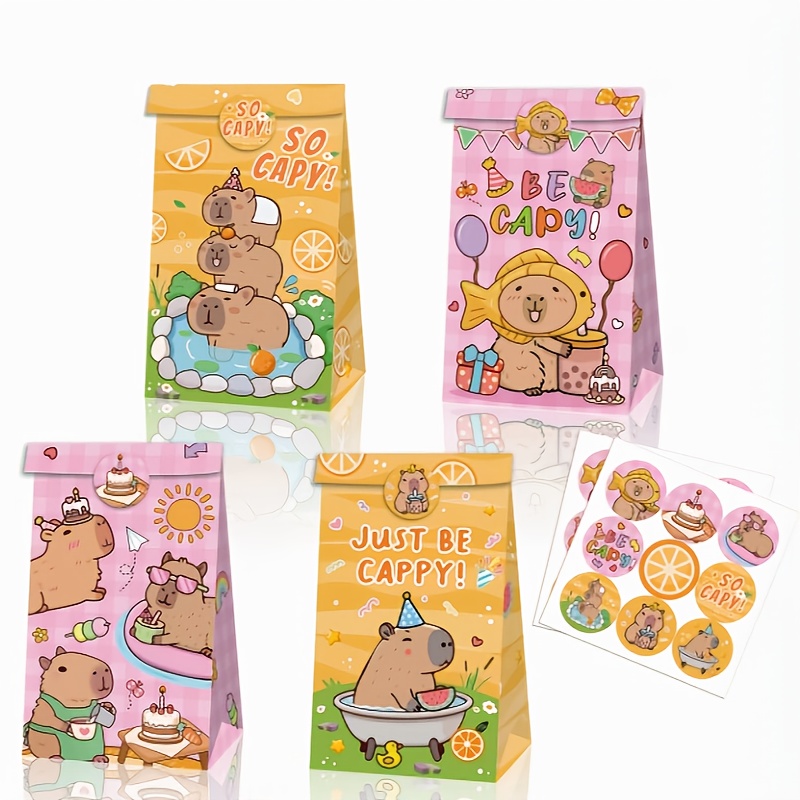 12/24/48pcs Capybara Candy Bag - đánh giá và giá Event Party Box