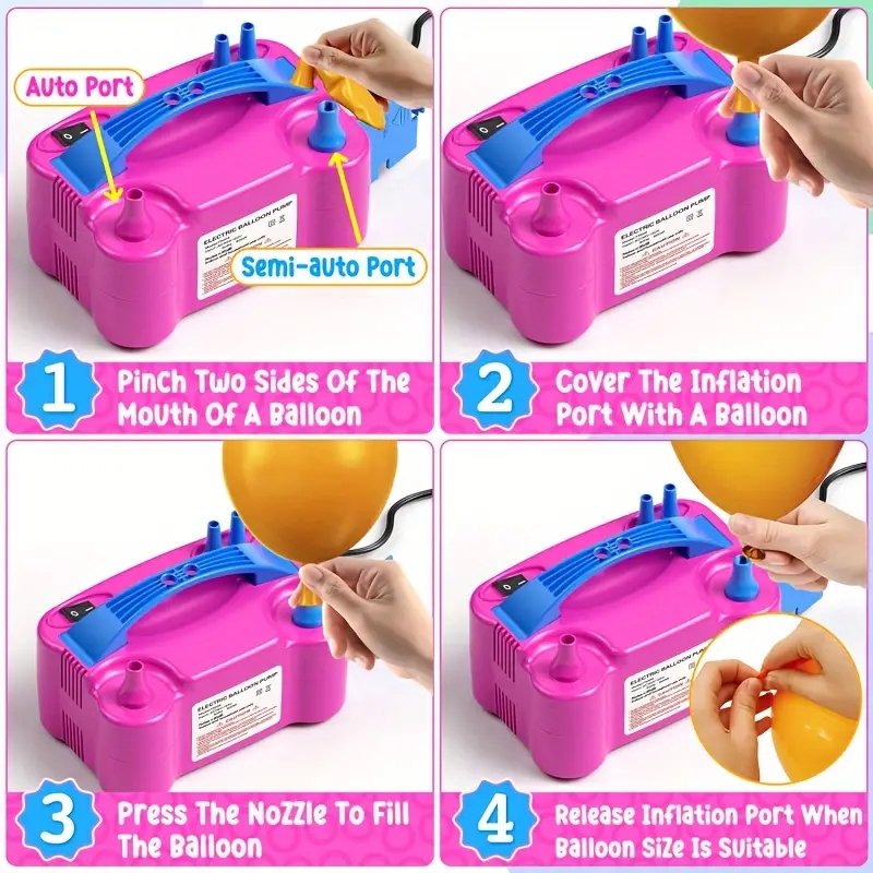 1pc, Balloon Inflatable Electr - đánh giá và giá Balloon Pump Hand