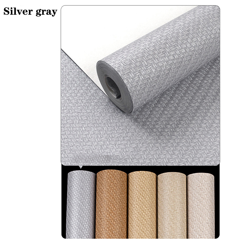 Linen Weave Wallpaper Non Self - đánh giá và giá Paper Straw Color