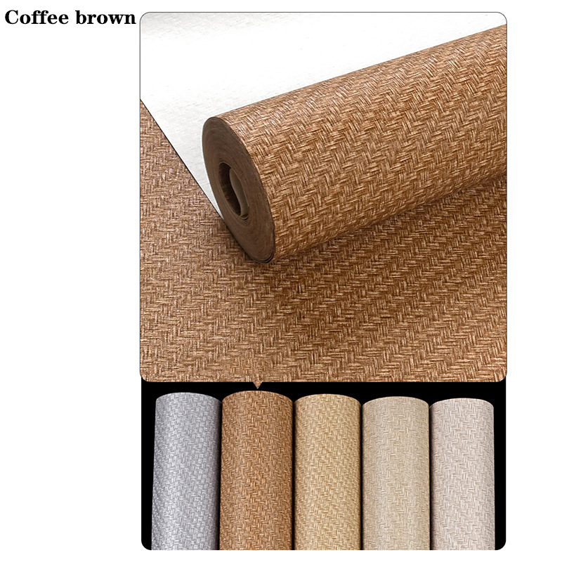 Linen Weave Wallpaper Non Self - đánh giá và giá Paper Straw Color