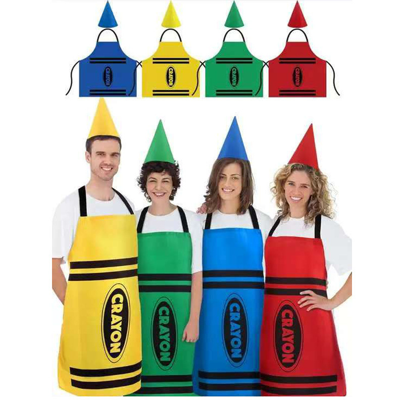 Colorful Crayon Themed Gnome S - đánh giá và giá Party Hat Cone
