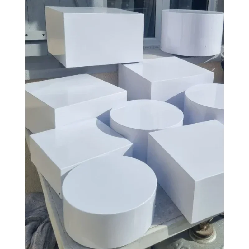White Column Flower Vase 10pcs - đánh giá và giá Dessert Table Backdrop