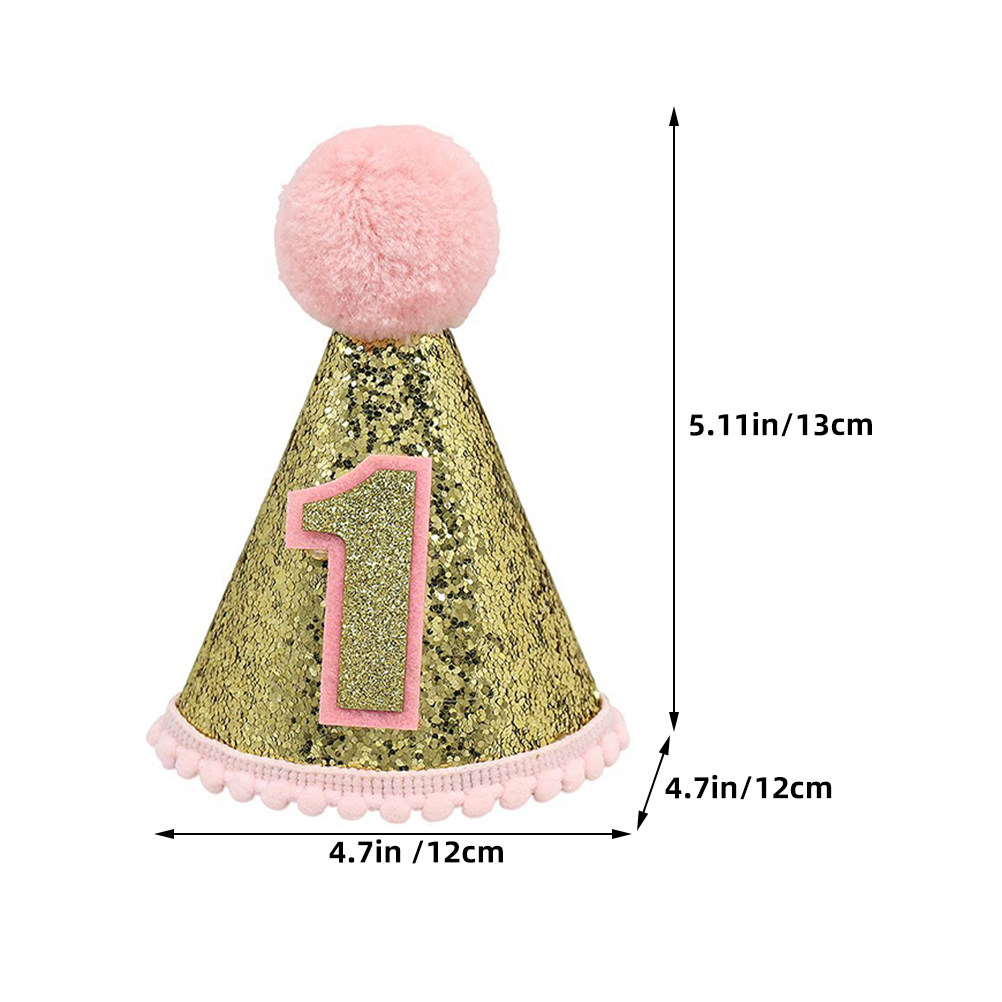 Pink Birthday Hat 1St Birthday - đánh giá và giá Party Hat Cone