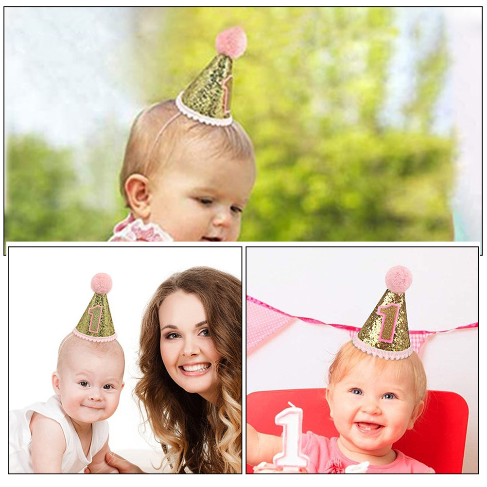 Pink Birthday Hat 1St Birthday - đánh giá và giá Party Hat Cone