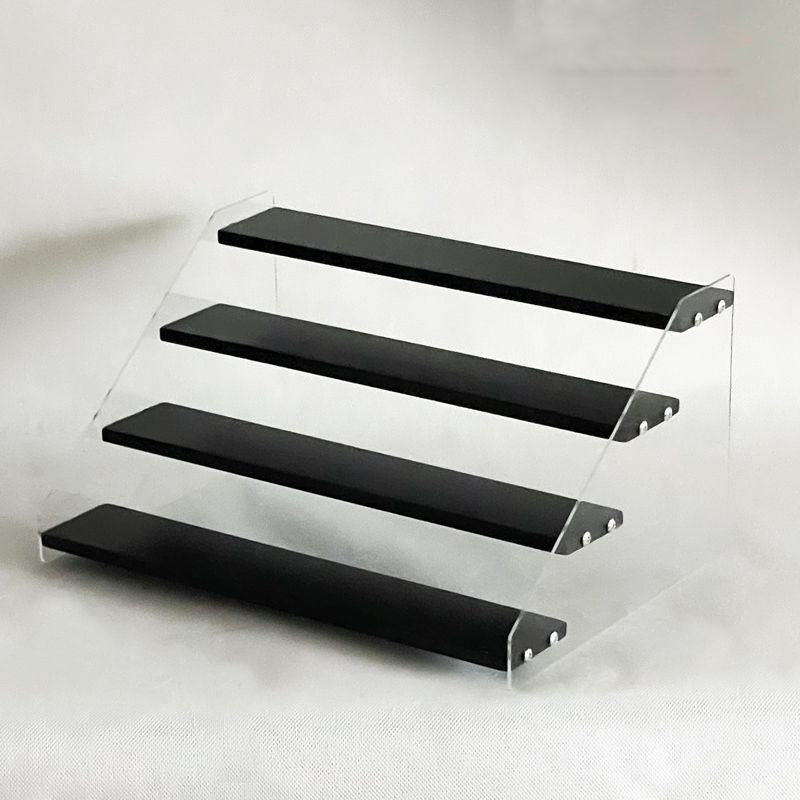 1-7 Step Acrylic Wood Display  - đánh giá và giá Cupcake Stand Tier