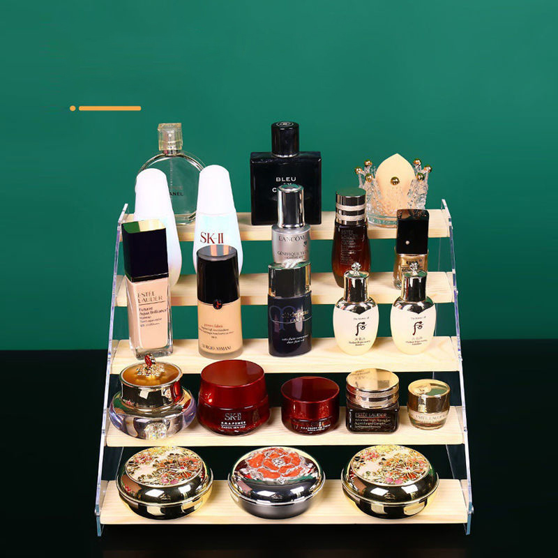 1-7 Step Acrylic Wood Display  - đánh giá và giá Cupcake Stand Tier