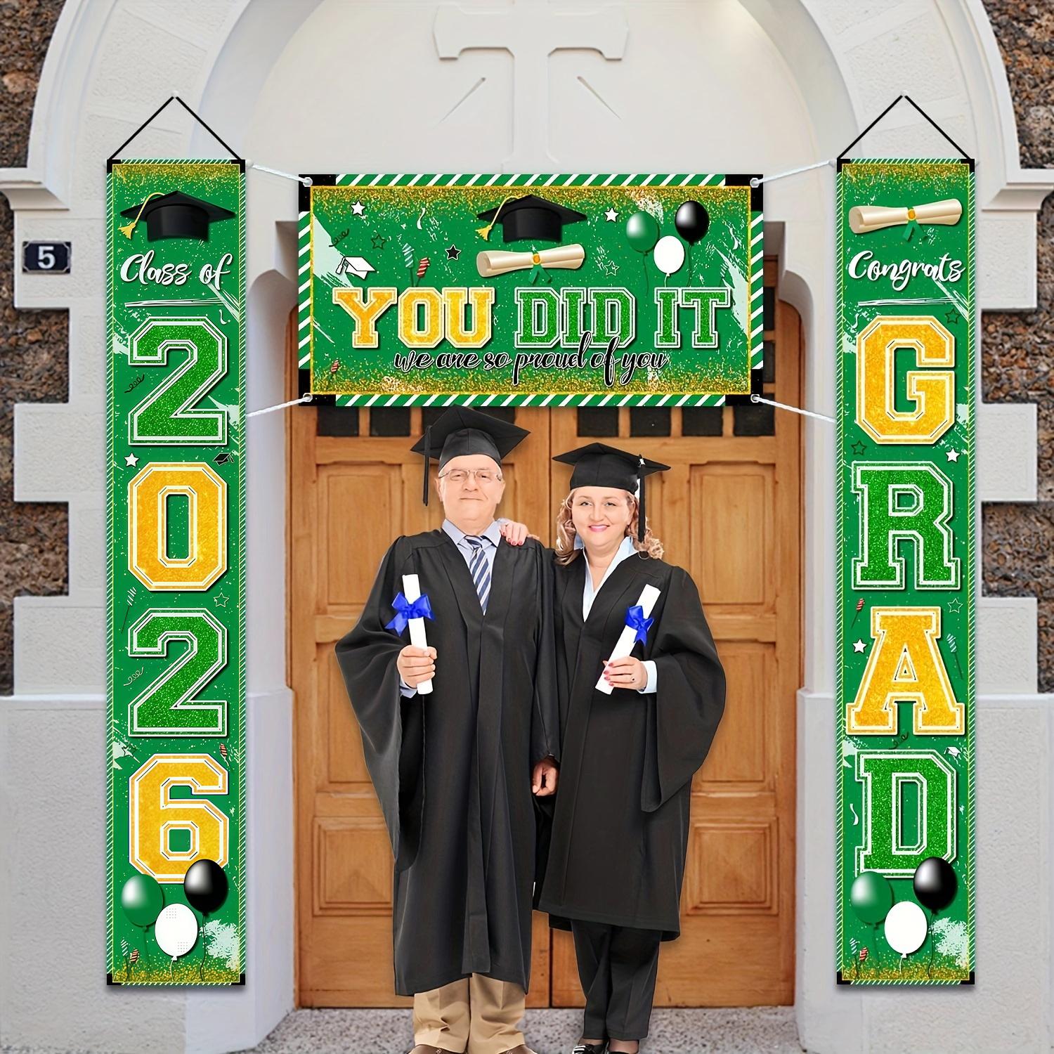 Congrat Class of 2026 Graduati - đánh giá và giá Party Banner Gold